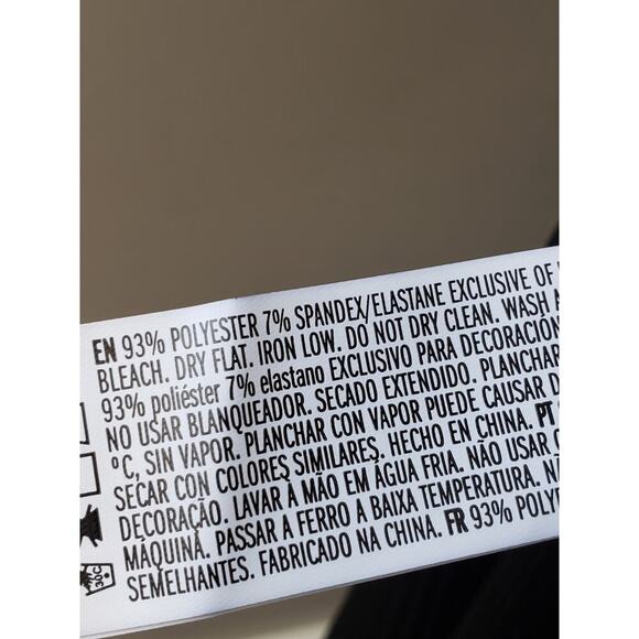 Forever 21 2 Piece Top & Pants Womens Size OX Black Knit Long Sleeve Drawstring - Picture 5 of 15